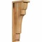 Ekena Millwork New Brighton Rough Sawn Corbel w/Backplate, Western Red Cedar, 6"W x 10"D x 26"H COR06X10X26NEB01RWR - alternate 1